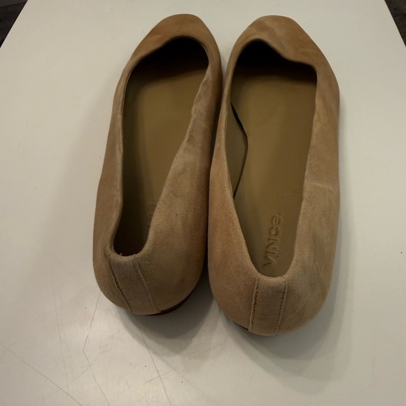 NWOT Vince Tan Suede Ballet Flats size 8.5 - Picture 4 of 6